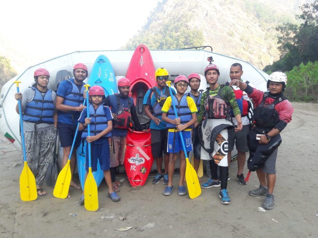 Skyard Rishikesh, Laxman Jhula Hostel Εξωτερικό φωτογραφία