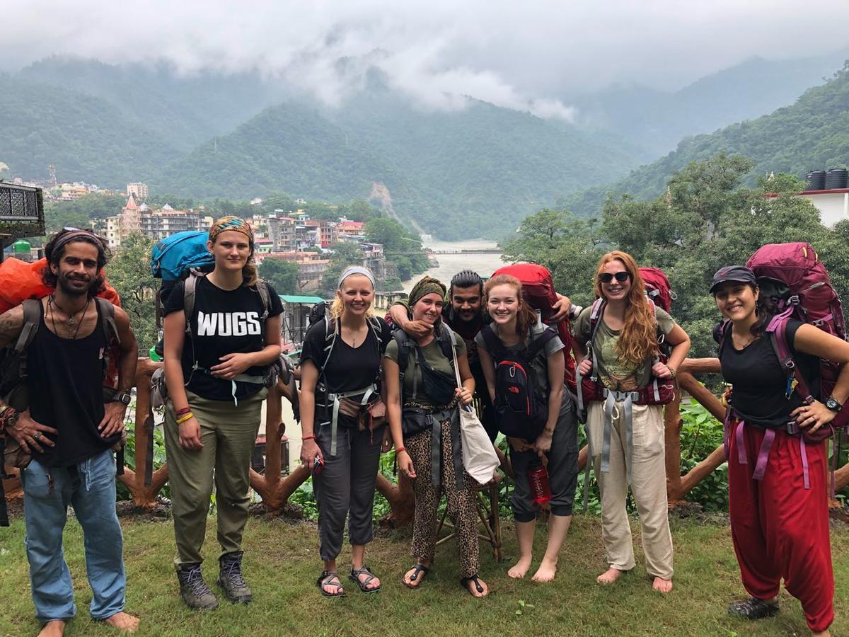 Skyard Rishikesh, Laxman Jhula Hostel Εξωτερικό φωτογραφία